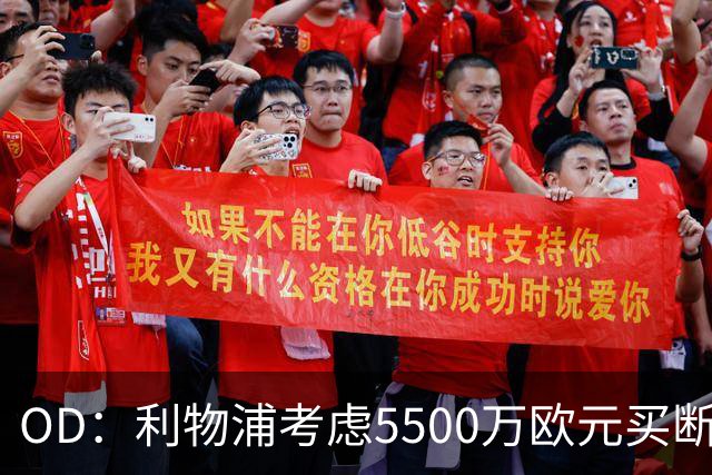 OD：利物浦考虑5500万欧元买断阿劳霍